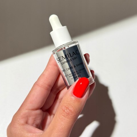 SEMILAC WYSUSZACZ LAKIERU DO PAZNOKCI KROPELKI 3W1 EXPRESS DRY 8ml