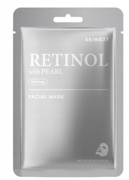 SKIN627 Facial Mask maeczka do twarzy w płacie Retinol & Pearl 22ml