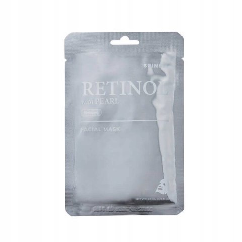 SKIN627 Facial Mask maeczka do twarzy w płacie Retinol & Pearl 22ml