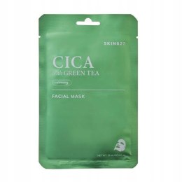 SKIN627 Facial Mask maska do twarzy w płacie Cica & Zielona Herbata