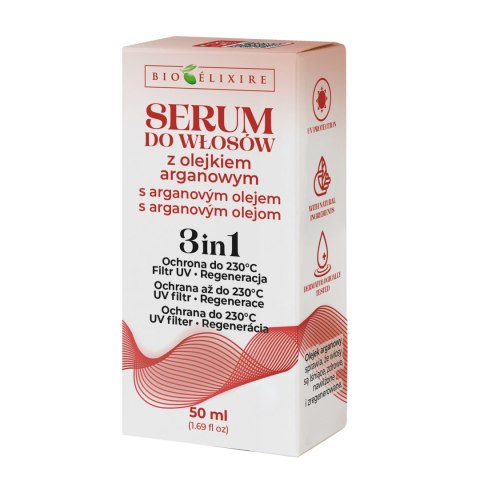 Serum do włosów Bioelixire 3w1 z olejem arganowym 50 ml
