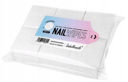 Waciki do manicure bezpyłowe perforowane 600 szt białe