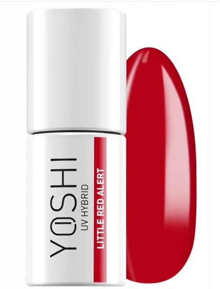 YOSHI Lakier hybrydowy Little Red Alert 601 6ml