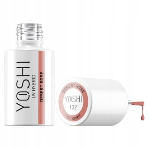 Yoshi Lakier Hybrydowy 132 Desert Rose 6ml Free Spirit