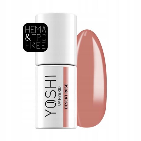 Yoshi Lakier Hybrydowy 132 Desert Rose 6ml Free Spirit