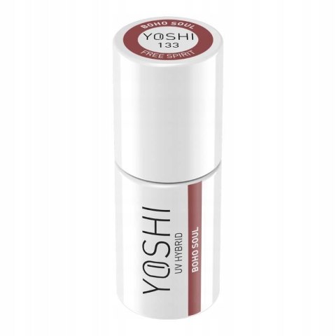 Yoshi Lakier Hybrydowy 133 Boho Soul 6ml Free Spirit