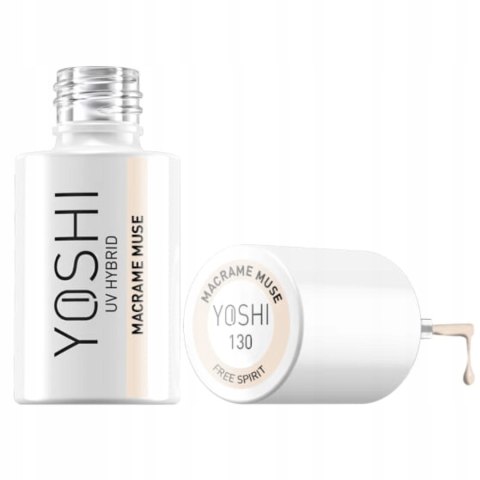 Yoshi Lakier Hybrydowy do paznokci UV Hybrid 130 Macrame Muse 6ml