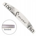 Aba Group Pilnik do paznokci PÓŁKSIĘŻYC 100/180 STANDARD FLAMING ŁÓDKA 1SZT