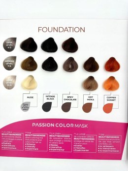 Alter ego passion hot moka Maska koloryzująca do włosów gorąca moka 250ml