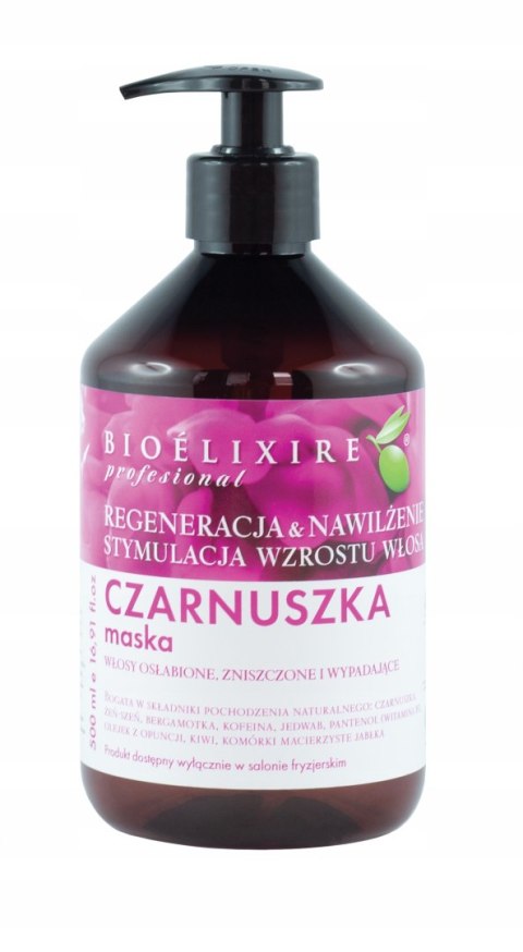 Bioelixire Czarnuszka 500 ml maska regenerująca do włosów