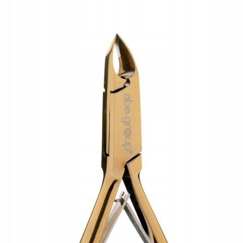 Cążki do Skórek Dwusprężynowe Stalowe Złote 4mm 1133 Aba Group 1 szt.