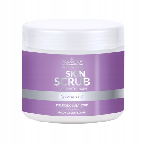 Farmona SKIN SCRUB Peeling do ciała i stóp ŚLIWKA 500g