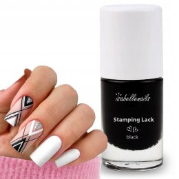 LAKIER DO STEMPLI ZDOBIEŃ BLASZEK WZORKÓW CZARNY 6ML