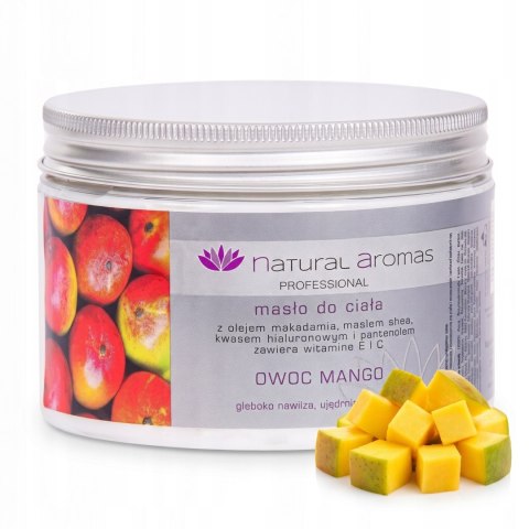 Masło do ciała z kwasem hialuronowym Natural Aromas 500 g