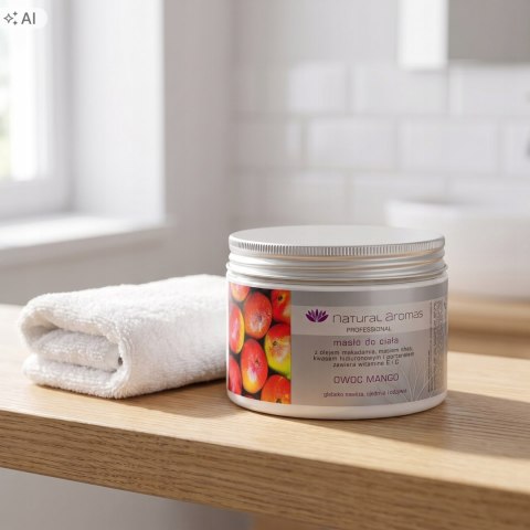 Masło do ciała z kwasem hialuronowym Natural Aromas 500 g