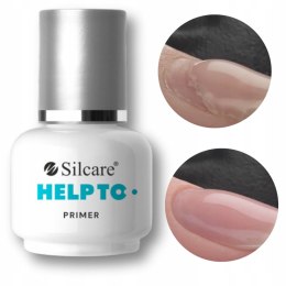 PRIMER bezkwasowy DO PAZNOKCI 15ml ANTYBAKTERYJNY SILCARE HELP TO