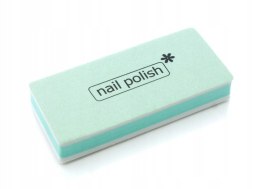 Polerka nabłyszczająca do pazkoci Nail Polish blok kostka zielona