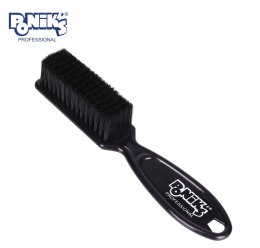Ponik's BKK024 szczotka karkówka barberska czarny włosie tworzywo sztuczne