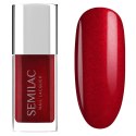 SEMILAC KLASYCZNY LAKIER DO PAZNOKCI 125 SHINY RED 9ml