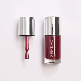 SEMILAC KLASYCZNY LAKIER DO PAZNOKCI 125 SHINY RED 9ml