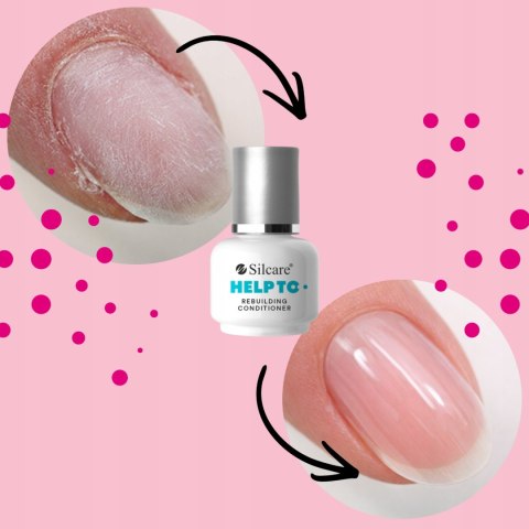 SILCARE HELP TO ODŻYWKA DO PAZNOKCI po hybrydzie SKÓREK 15ml WITAMINOWA
