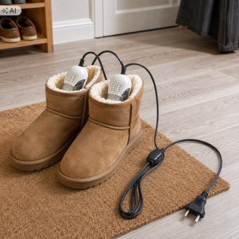 Suszarka Do Butów Rękawic I Skarpet Elektryczna 20 W 18x6x3 cm Kontai
