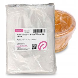 Worek foliowy do pedicure Eko-Higiena jednorazowy LDPE 50 szt. 50x50 cm