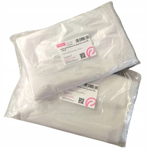 Worek foliowy do pedicure Eko-Higiena jednorazowy LDPE 50 szt. 50x50 cm