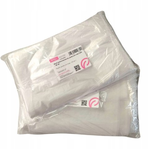 Worek foliowy do pedicure Eko-Higiena jednorazowy LDPE 50 szt. 50x50 cm