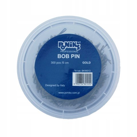 Wsuwka Ponik's 300 sztuk 5 cm złota BKW013 3107G