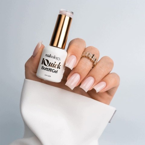 Żel Budujący Do Paznokci w Butelce IQuick PINK 8ml - BB01