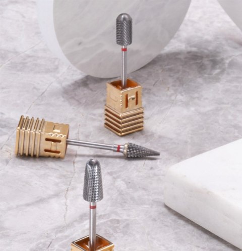 ABA GROUP Frez Węglikowy Karbidowy Stożek Żółty XF07-XF