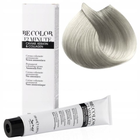 BE COLOR Farba do włosów bez amoniaku VERY LIGHT BLONDE ASH EX. 10.1, 100ML