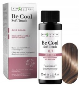 Bioelixire be cool soft touch toner kwasowy do włosów 60ml kolor 8.7