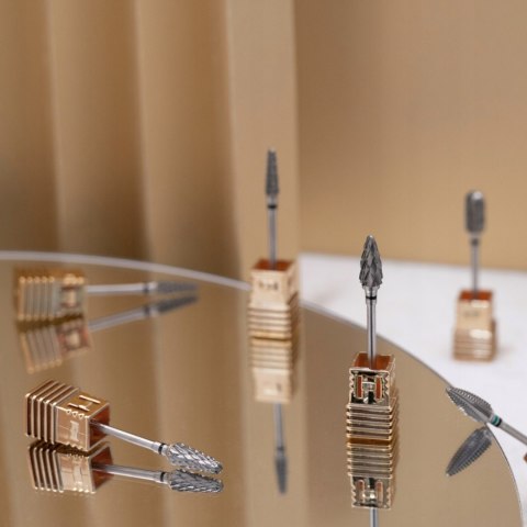 Frez z Węglika Spiekanego Szpic Niebieski M38-M