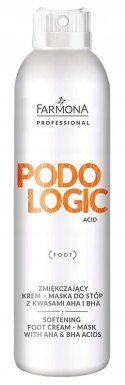 KREM DO STÓP Z MOCZNIKIEM PODOLOGIC ACID ZMIĘKCZAJĄCY KWAS AHA i BHA PIANKA