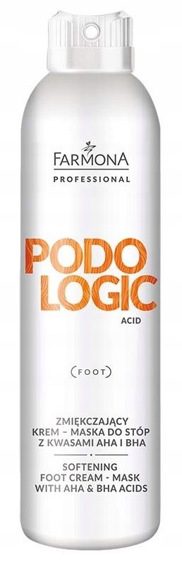 KREM DO STÓP Z MOCZNIKIEM PODOLOGIC ACID ZMIĘKCZAJĄCY KWAS AHA i BHA PIANKA