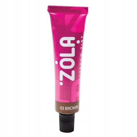 Farbka do brwi Zola 03 Brown 15 ml