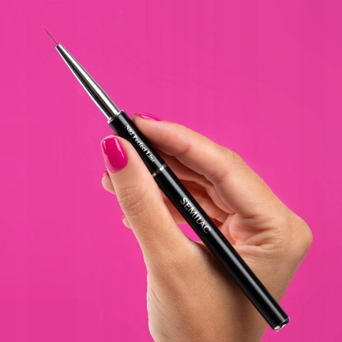 SEMILAC Pędzelek do zdobień Perfect Line czarny N02