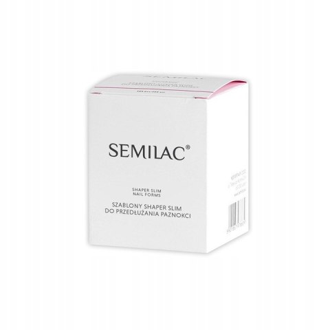 SEMILAC Szablony do przedłużania paznokci Semilac SLIM 100 szt