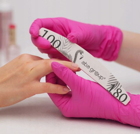 ABA GROUP PILNIK DO PAZNOKCI PÓŁKSIĘŻYC 100/180 SLIM