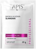 APIS Maseczka algowa w proszku ŚLIWKOWA na twarz/szyja/dekolt 20g