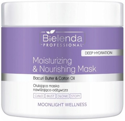 Bielenda Professional Otulająca maska nawilżająco-odżywcza, 600 g MOONLIGHT