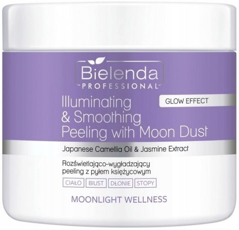 Bielenda Professional Rozświetlająco-wygładzający peeling, 550 g MOONLIGHT