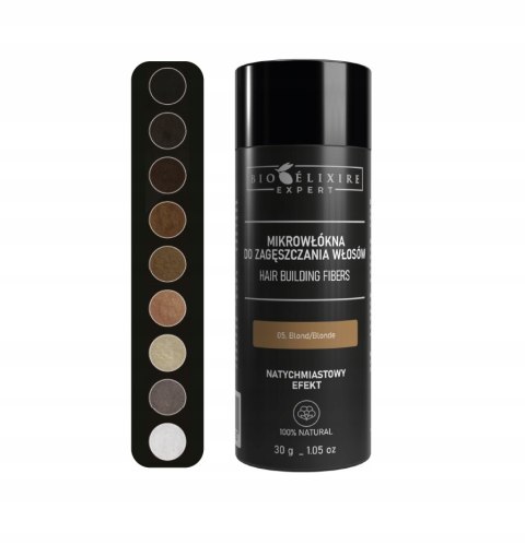 Bioelixire Expert Mikrowłókna do zagęszczania włosów 30 g - Blond