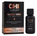 Chi Luxury olejek do włosów 15 ml Black Seed Oil