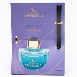 DYFUZOR ZAPACHOWY PERFUMY Z PATYCZKAMI BLACK MYTH 100ML PAVONCELLA