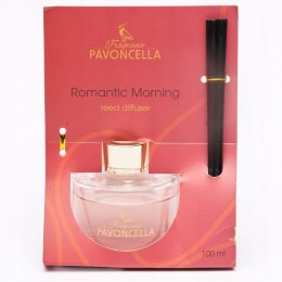 DYFUZOR ZAPACHOWY PERFUMY Z PATYCZKAMI ROMANTIC MORNING 100ML PAVONCELLA