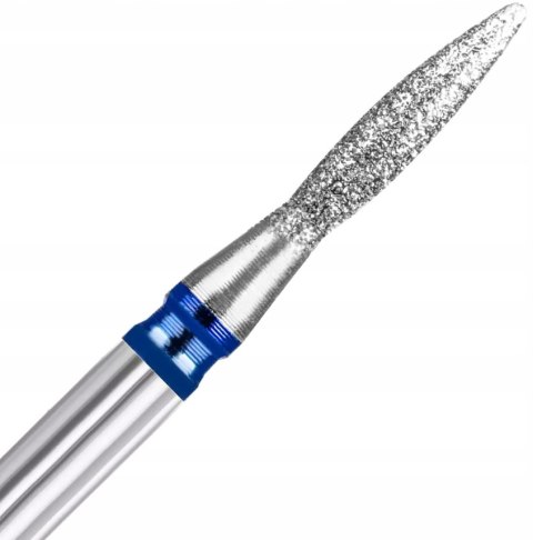 FREZ Maxim diamentowy do skórek medium niebieski łezka FRD-720