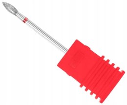 Frez diamentowy do skórek FRD720-1 RED łezka